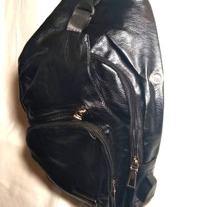 Black single strap bag